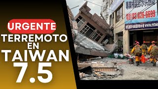 🔴URGENTE🔴MEGA TERREMOTO EN TAIWAN CON REPORTES DE GRAN DESTRUCCION Y ALERTA DE TSUNAMI EN JAPON [upl. by Sajovich453]