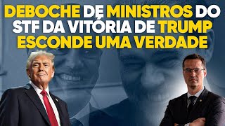 Ministros do STF fazem piada e debocham da vitória de Trump mas isso esconde um segredo [upl. by Russo856]