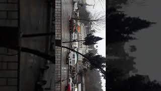 Snowfall in abbottabad city kpk Pakistan [upl. by Esiouqrut]