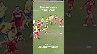 StandardWesterlo 5 mars 2023 Dégagement Nacer Chadli [upl. by Blunt]