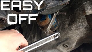 Stuck Filter REMOVAL TRICK  BEST OIL FILTER WRENCH💪🏻 [upl. by Orel]