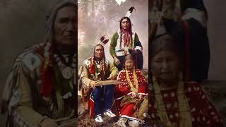 Chief Little Wound and family Oglala Lakota 1899 [upl. by Ellocin466]