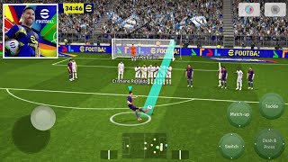 eFOOTBALL 2025 MOBILE  ULTRA GRAPHICS GAMEPLAY 60 FPS [upl. by Riddle]