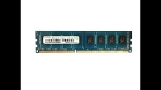 RMR5040ED58E9W1600 Ramaxel 4GB PC312800 DDR31600MHz nonECC Unbuffered CL11 240Pin DIMM [upl. by Nivek141]