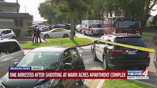 One arrested after shooting at Warr Acres apartment complex [upl. by Neall]