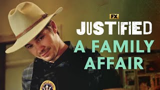 A Family Affair  Scene  Justified  FX [upl. by Afatsuom]