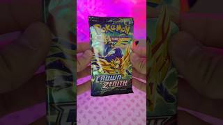 Crown Zenith Booster Pack pokemon boosterpacks asmr cardgames pokemontcg pokemoncardsopening [upl. by Yerg]