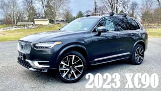 2023 Volvo XC90 B6 Mild Hybrid AWD Plus Full Review  Safe and Stylish Luxury [upl. by Acyre]