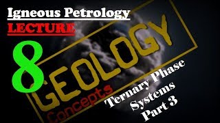 Igneous petrology  8  Ternary system part 3 of 3  Geology concepts [upl. by Mackie]