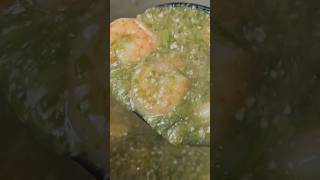 5Minute Plain Okra frozen and thawed nigerianfood okrasoup okro youtubeshorts [upl. by Youngman]