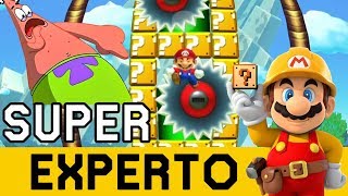 CREO QUE MI PACIENCIA EXPLOTÓ  SUPER EXPERTO NO SKIP  Super Mario Maker  ZetaSSJ [upl. by Atteuqehs824]