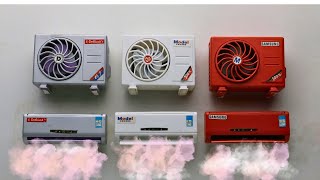 Top 3 Mini Air Conditioner Unboxing amp Test Video  Best Useful Gadgets Solar AC [upl. by Iain604]