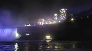 Niagara falls Night Cruise HD [upl. by Angadreme]