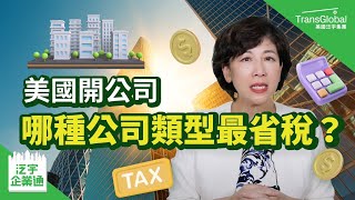 【企業省稅】美國開公司｜不同公司種類的省稅方案 什麼是C公司、S公司優缺點有哪些｜泛宇企業一站式服務｜TransGlobal 泛宇企業通 [upl. by Bobbye]