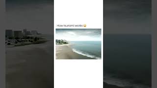 A tsunami is usually triggered by yt tsunami ytshorts shorts trending explore discovery [upl. by Auqeenahs492]