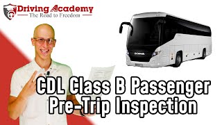 CDL Class B Passenger Bus PreTrip Inspection  Pass Your CDL Road Test 2022 [upl. by Isayg]