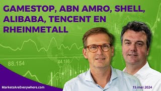 Gamestop ABN AMRO Tencent Alibaba Rheinmetall en small caps [upl. by Eahsan854]