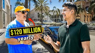 Asking Millionaires How They Got RICH Los Angeles [upl. by Eirdua161]