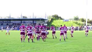 Bromsgrove Rugby Club 1st try vs Newport North Midlands Cup Final 130518 [upl. by Ecnarret]