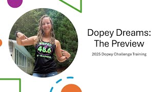 Dopey Dreams The Preview  2025 Dopey Challenge Training [upl. by Nekial627]