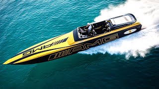 Top 10 Most Expensive Cigarette Boats in the World 2024 [upl. by Kcitrap]