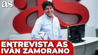 IVÁN ZAMORANO ENTREVISTA el DERBI REAL MADRID  ATLÉTICO MBAPPÉ VINICIUS VALDANO CHILE [upl. by Anirdnaxela98]