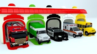 Colors for Children  Street Vehicles for Kids [upl. by Nwahsem]