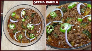 KEEMA KARELA RECIPE  Nazs Kitchen [upl. by Eustache355]