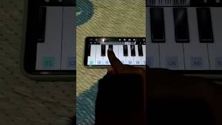 Tokyo drift song on mobile piano tutorial for beginners [upl. by Sweyn]