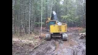 John Deere 753g in the mud [upl. by Hesketh]