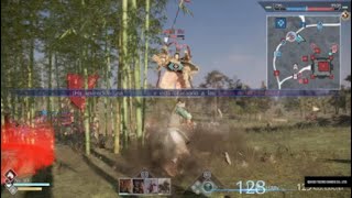 Dynasty Warriors 9 Empires  Lu Bu Boss Fight [upl. by Coughlin955]