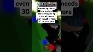 Me thinking the microwave gonna explode roblox memes relatable [upl. by Oatis974]