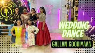 Gallan Goodiyaan  Simple Dance  Wedding Choreography  Group Dance [upl. by Eleira]