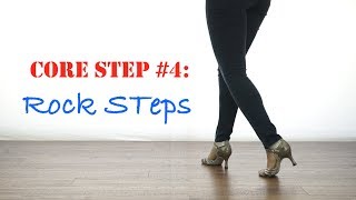 Salsa Dance  Core Basic Steps 4 of 7  Rock Step [upl. by Nick]