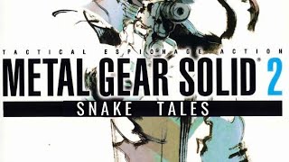 MGS2 Snake Tales Confidential Legacy Stealth Run Meryl Dies [upl. by Dalia]