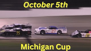 Heats amp Features  Michigan Cup  Springport MidMichigan Speedway  10524 [upl. by Mccahill]