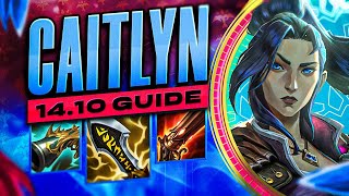 How to Play Caitlyn  1410 Caitlyn ADC Gameplay Guide  League of Legends [upl. by Katrine]