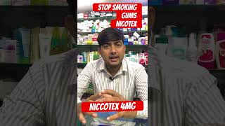 nicotex nicotex4mg nicotine ciplasmokingstatus [upl. by Iong77]