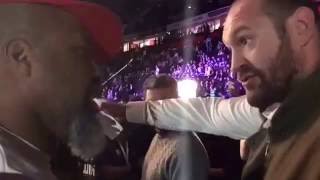 COME BACK CHAMP  WHEN TYSON FURY MET SHANNON BRIGGS  MANCHESTER ARENA  JOSHUA v MOLINA [upl. by Notgnirrab]