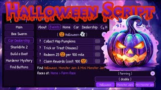 Halloween Car Dealership Tycoon Script [upl. by Carny]