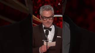 Oscar Winner Alfonso Cuarón  Best Directing for Roma  91st Oscars 2019 [upl. by Inkster586]