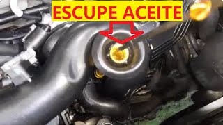 El motor ESCUPE aceite por la VARILLA de nivel ¿FALLO de PCV o problema de COMPRESIÓN en CILINDROS [upl. by Inaniel]