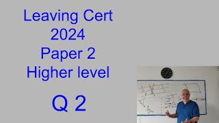 Question 2 Maths 2024 Paper 2 higher Level Leaving Cert [upl. by Voltmer]