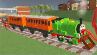 Sodor fallout Sprint of a green Caterpillar nelissa29ifytrainlover74 amp alexandersthek2productions875 [upl. by Einner]