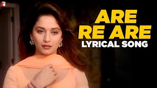 Are Re Are  Lyrical Song  Dil To Pagal Hai  Shah Rukh Khan Madhuri  Lata Udit  Anand Bakshi [upl. by Hallam]