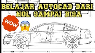 Belajar Autocad dari nol sampai bisa [upl. by Danyette841]