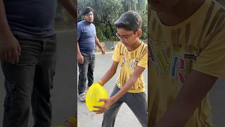 Patlo ka gubbara hawa main atak gaya😱❤️ funny short video🤣shorts funny comedy ytshorts [upl. by Nessnaj]