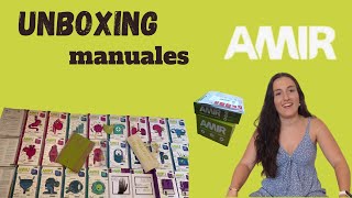 UNBOXING manuales Academia AMIR ESPAÑA  MIR2022 [upl. by Orfield]