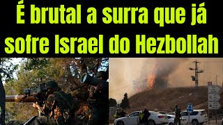 Assombroso Hezbollah faz o maior ataque com drones da história contra Israel [upl. by Adala]