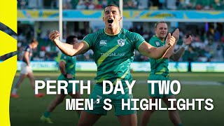 Ireland win a CLASSIC against France  Perth HSBC SVNS Day Two Mens Highlights [upl. by Helban]